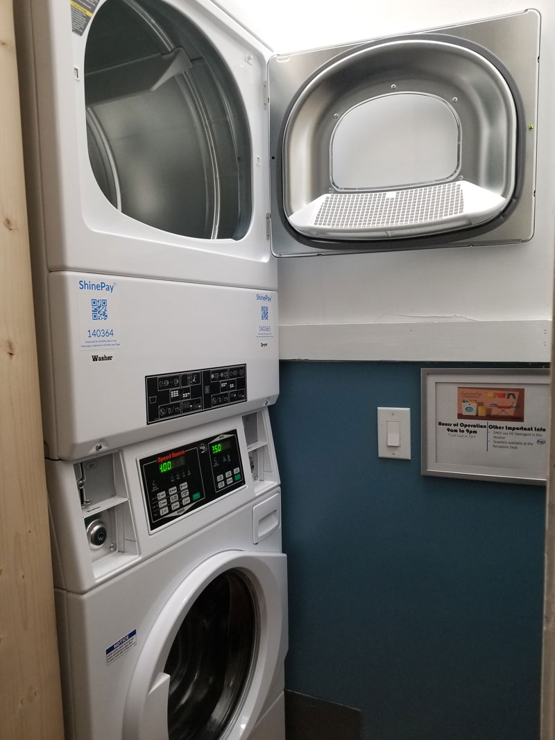 Coin Operated Washer and Dryer